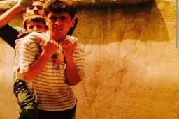 عکس زیر خاکی از نوجوانی یکی از ستاره‌های برتر فوتبال ایران