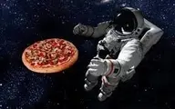 جشن پیتزا در ایستگاه فضایی
