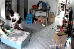 گریه نوزاد جان مادرش را نجات داد+ویدئو