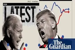 
نظرسنجی گاردین؛ ترامپ یک درصد دیگر هم عقب افتاد