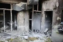 یک کشته در آتش سوزی انبار بنزین در جنوب تهران 