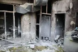 یک کشته در آتش سوزی انبار بنزین در جنوب تهران 