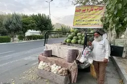 ماجرای پیرمرد هندوانه‌فروشی که ستاره فضای مجازی شد