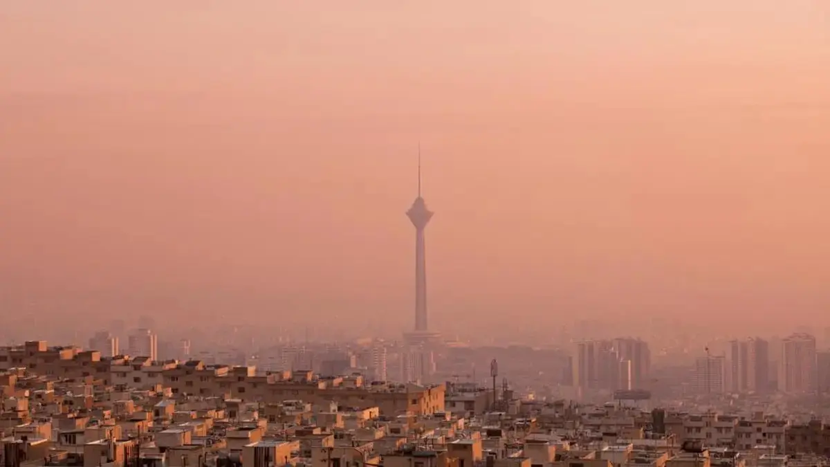 تهران آلوده‌ترین شهر جهان +تصویر