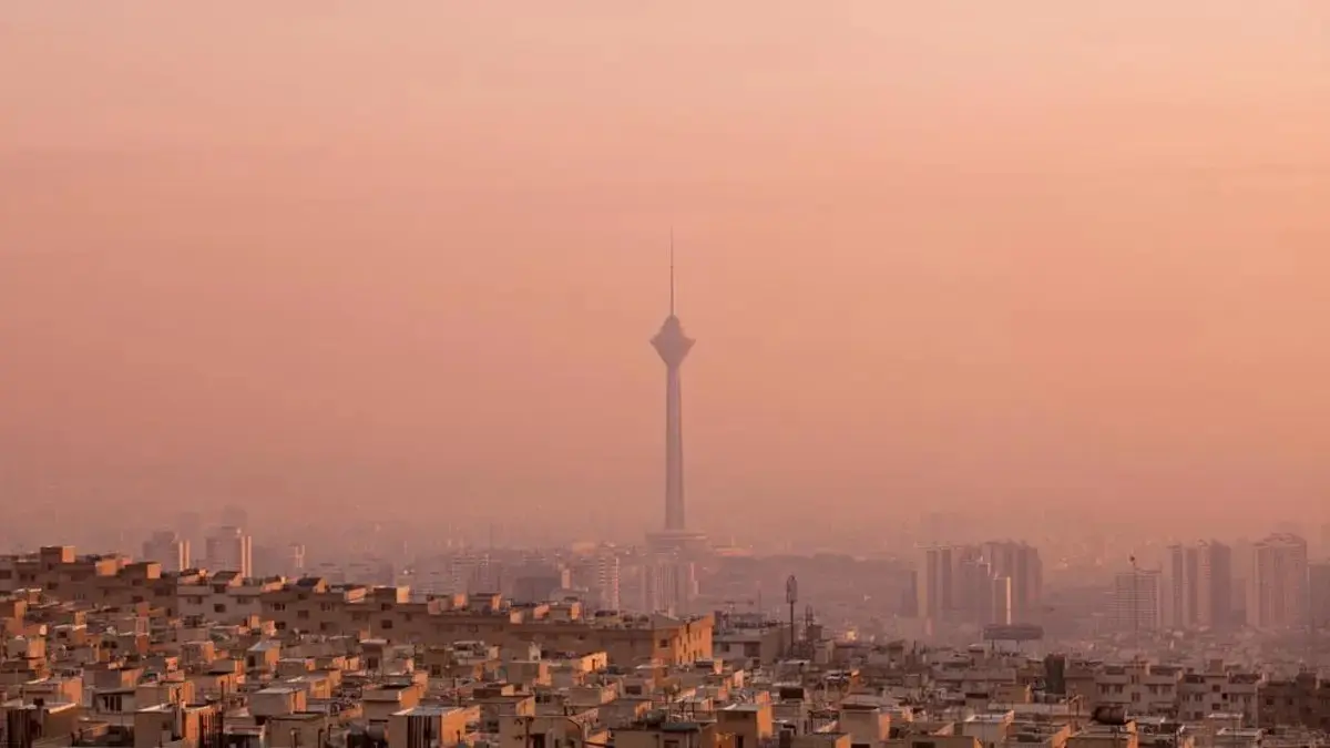 تهران آلوده‌ترین شهر جهان +تصویر