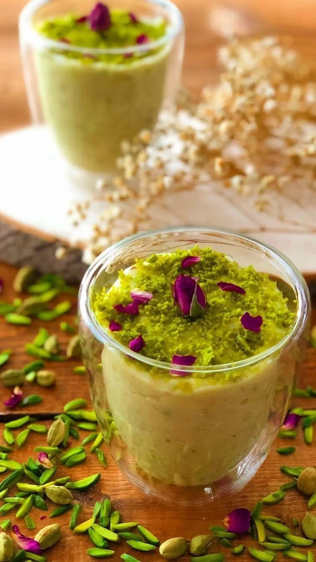 این غذای مقوی را حتما به نوزادان خود بدهید | فرنی پسته را در رژیم غذایی نوزادتان قرار دهید