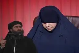راز هایی که همسر ابوبکر البغدادی بالاخره در مصاحبه اش فاش کرد | جنجالی ترین مصاحبه در شبکه الحدث+ویدئو