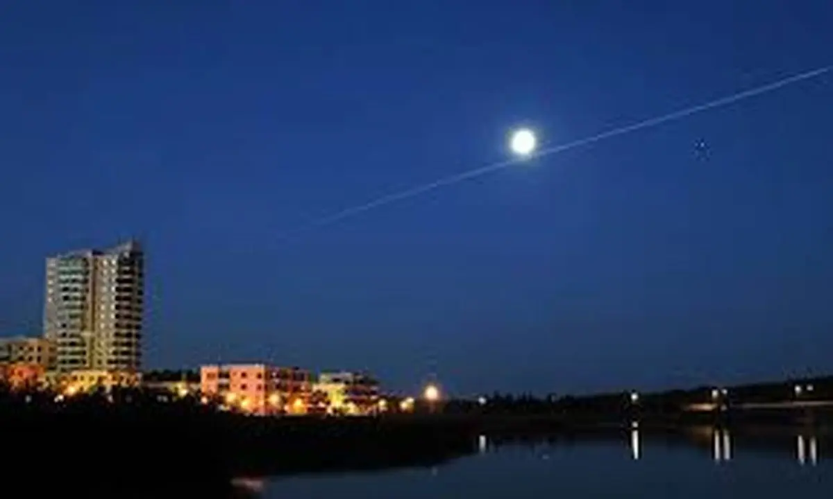 ویدئوی تماشایی از عبور ایستگاه فضایی ناسا از  آسمان ایران در شب گذشته!

