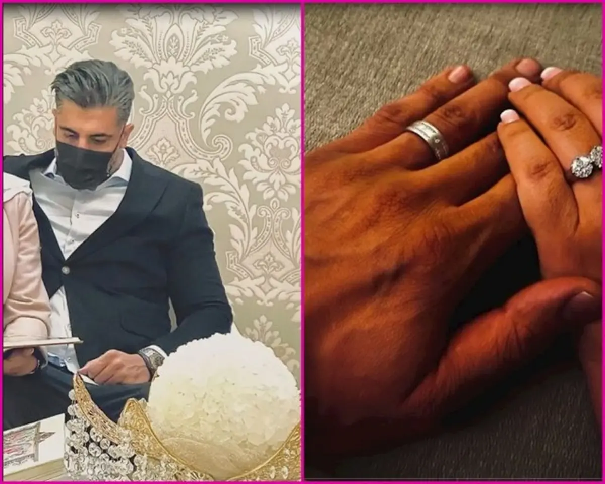شهاب مظفری ازدواج کرد + عکس