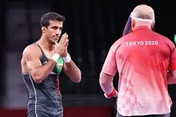 محمدعلی گرایی از رسیدن به مدال برنز  بازماند