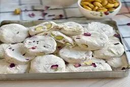 این گز خوشمزه رو تو خونه درست کن | طرز تهیه گز آردی خونگی + ویدیو