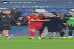 استوری سردار آزمون پس از جدایی ژوزه مورینیو 