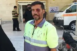 ماجرای ضرب و شتم کارگر شهرداری خرمشهر | پاکنان: به دلیل اینکه حقوق و بیمه خود را مطالبه کردم، عضو شورای شهر به من حمله‌ور شد؛ از ناحیه چشم آسیب دیدم | عضو شورای شهر: کذب است؛ او مادرم را کتک زده