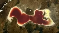 کاهش مساحت دریاچه ارومیه از ۱۵۰۰ به ۵۳۰ کیلومتر مربع در یک سال اخیر | تنها یک پنجم از دریاچه باقی مانده