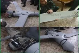 سرنگونی پهپاد  جاسوسی آمریکایی در خاک ایران