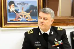 شناور «پوتین» در اختیار فرمانده نیروی دریایی ارتش قرار گرفت