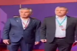 حضور دراگان اسکوچیچ سرمربی تیم ملی در مراسم قرعه کشی جام جهانی+ ویدئو 