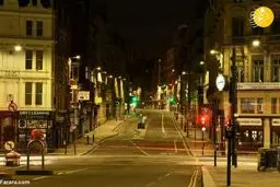 تصاویر متفاوت از لندن در بحبوحه شیوع کرونا