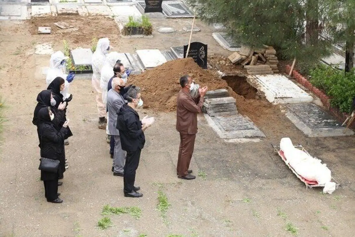 حدود ۴۰ درصد متوفیان کرونایی کشور در بهشت زهرا(س) تهران دفن شده‌اند