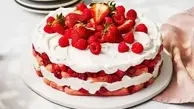 طرز تهیه تیرامیسو توت فرنگی | راحت ترین تیرامیسو می‌شه که درست کردی +ویدئو