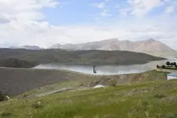 سدکوچری گلپایگان سرریز شد