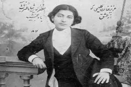 عکسی زیرخاکی از معشوقه یهودی مظفرالدین شاه قاجار 