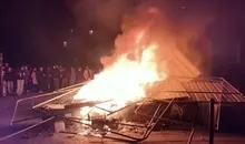 اعتراضات در کوار | تظاهرات در استان فارس +ویدئو