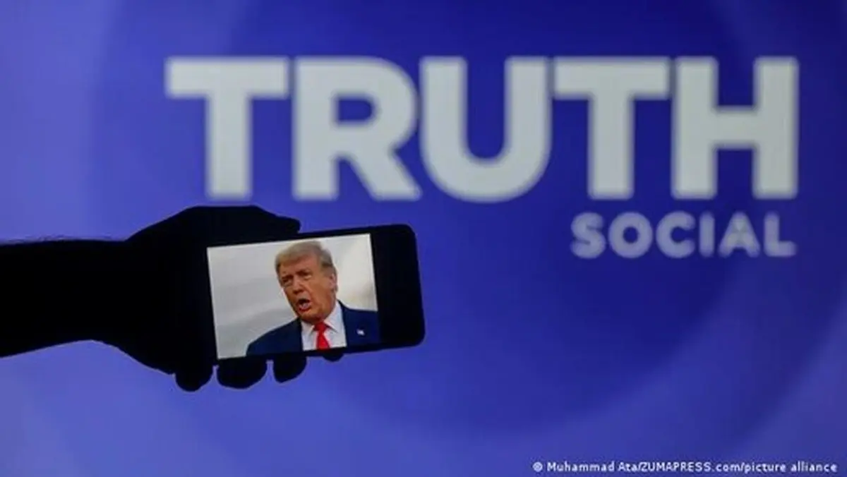 دونالد ترامپ شبکه اجتماعی جدید راه اندازی می کند |  شبکه اجتماعی Truth Social 