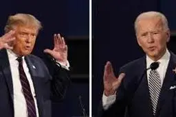 در داخل کشور بایدن را فرشته و ترامپ را دیو جا نزند.