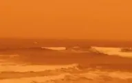 طوفان سلیا  و انتقال گرد و غبار و شن از صحرای آفریقا به اسپانیا+ویدئو 