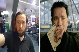 ۱۰۰ زندگی روزه در فرودگاه؛  گردشگر استونیایی در فرودگاه مانیلا گیر افتاد 