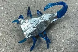  با الیاف دور ریخته شده برای ربات باتری ساختند