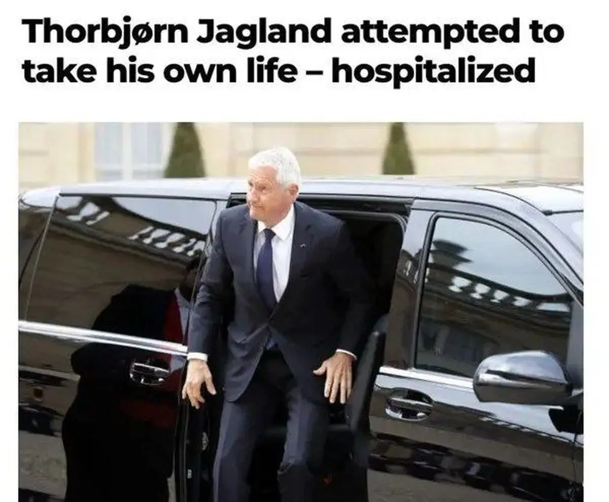 نخست‌وزیر پیشین نروژ پس از شروع تحقیقات درباره ارتباطش با اپستین، اقدام به خودکشی کرد