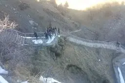 سقوط خودروی سمند به دره دو کشته برجا گذاشت