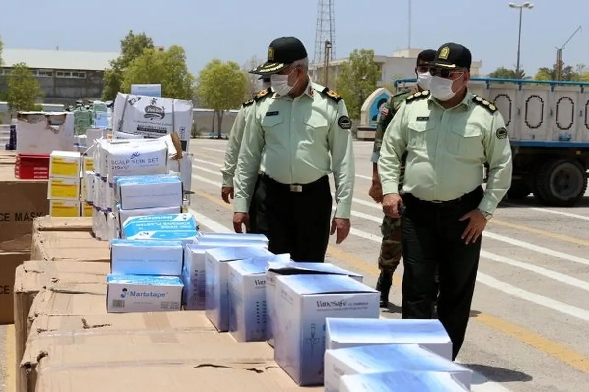  اقلام بهداشتی قاچاق در هرمزگان کشف شد