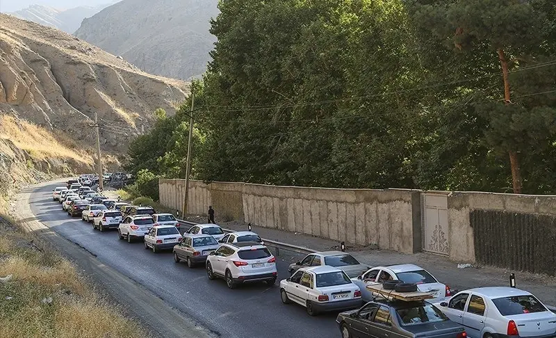 جاده چالوس بسته شد | ترافیک فوق سنگین در خروجی‌های تهران