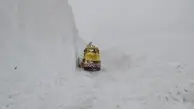
 سقوط بیش از حد بهمن  در گردنه ژالانه سروآباد |  ارتفاع برف به ۱۰ متر رسید
