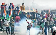 شورش تراکتوری در هند | کشاورزان علیه سیاست‌های «مودی» به خیابان‌ها ریختند