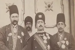 آخرین سلام نوروزی ناصرالدین شاه قاجار در کاخ مرمر در سال 1275 + عکس