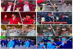 بی سلیقگی کمیته ملی المپیک ایران در انتخاب ماسک‌!