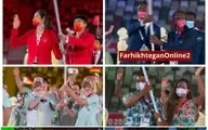 بی سلیقگی کمیته ملی المپیک ایران در انتخاب ماسک‌!