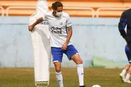  برخوردهای شدید در بازی دوستانه استقلال