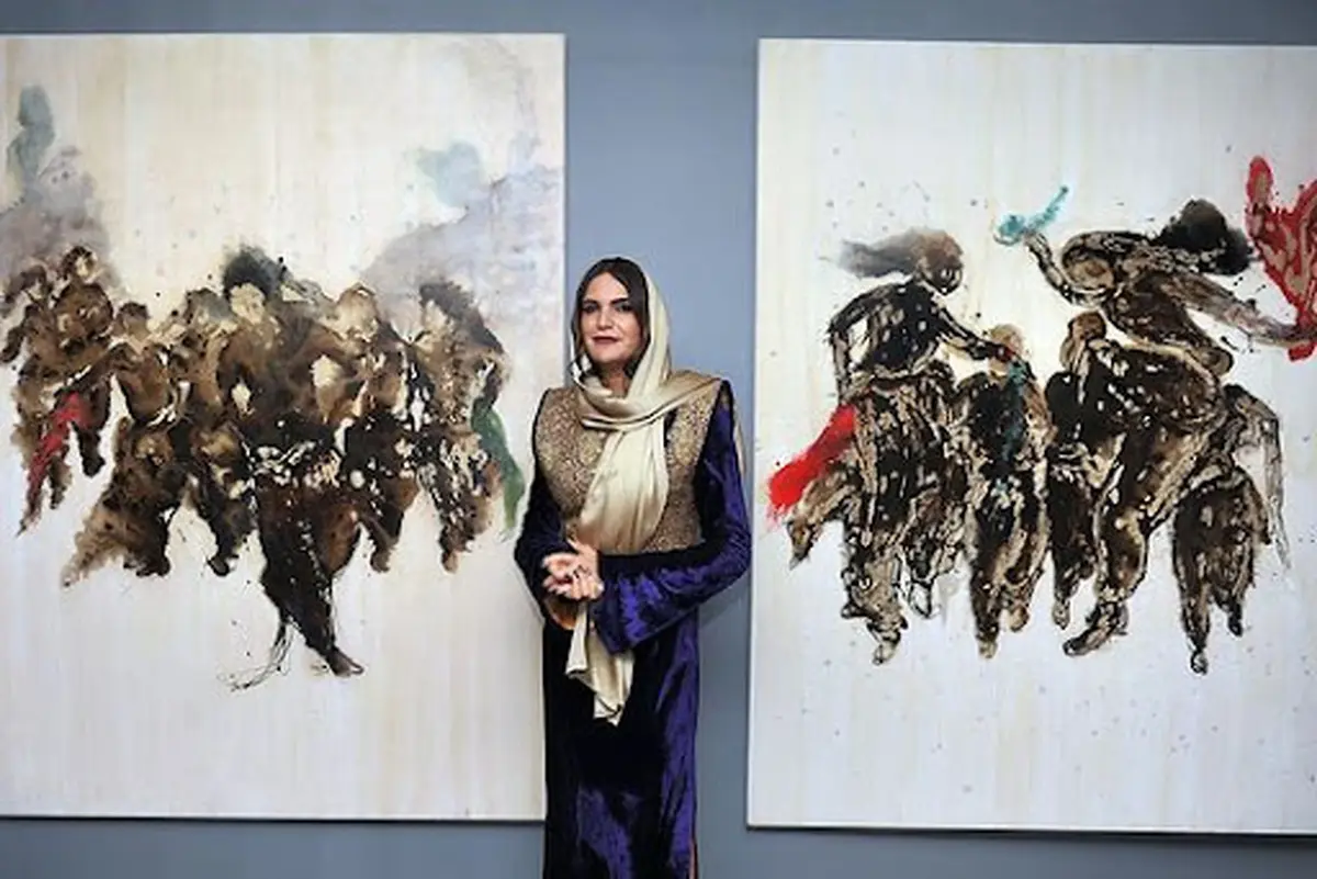 نوای زروان به پایان رسید/نمایشگاه نقاشی هیرو شیخ‌الاسلامی