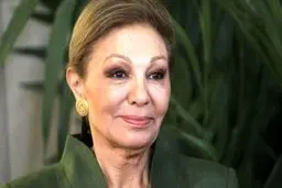 عکس لو رفته از فرح پهلوی در‌ کنار مرد عرب+تصوبر