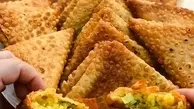 یکبار برای همیشه طرز تهیه سمبوسه پنیری به سبک رستورانی رو یاد بگیر! |  طرز تهیه سمبوسه پنیری + ویدئو