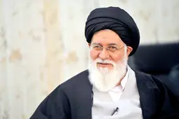  اولین تصویر از علم‌الهدی در مراسم تدفین ابراهیم رئیسی منتشر شد