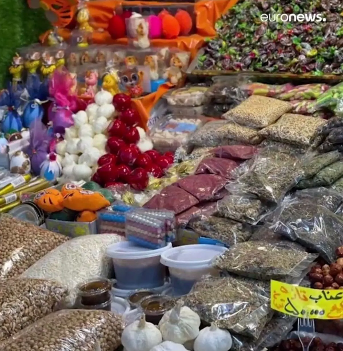 حال و هوای بازار تجریش تهران؛  در آستانه سال نو+ویدئو