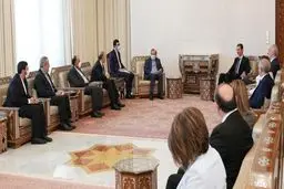 دیدار دستیار ارشد ظریف با بشار اسد 