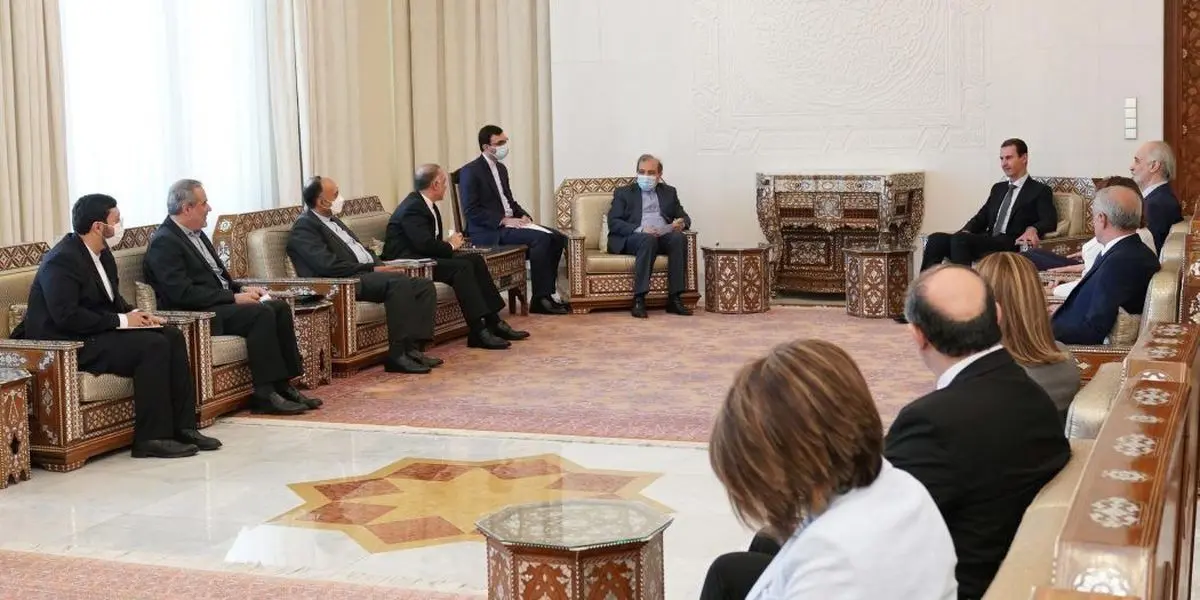 دیدار دستیار ارشد ظریف با بشار اسد 