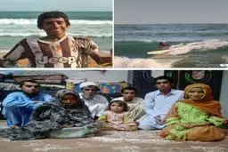 نوجوان چابهاری برنده بورسیه انجمن بین‌المللی موج سواری شد + عکس 